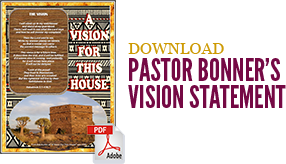 Download Pastor Bonner's Vision Statement